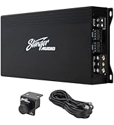STINGER Audio MT-1000.5 1200 Watt RMS 5-Channel Car Audio Amplifier, Class D, Hexfet Mosfet, Cros...