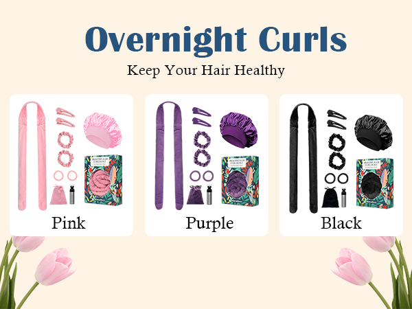 no heat curling headband