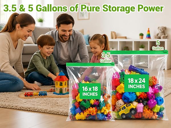 3.5 &amp;amp; 5 gallons of pure storage power