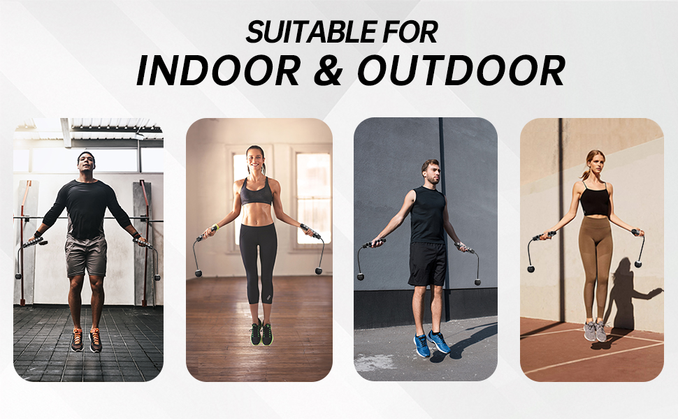 Jump Rope for Indoor and Outdoor