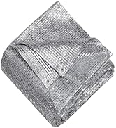 70% Aluminum Sun Shade Cloth with Grommets 6.5 FT x 6 FT - Pergola Sun Shade Cover Canopy, Mesh T...