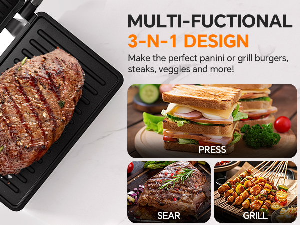 MULTI-FUCTIONAL 3-N-1 DESIGN