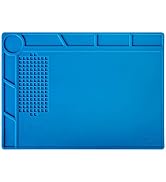 Kaisi S-130 Insulation Silicone Soldering Mat Repair Mat, Heat Resistant Silicone Work Mat 932°F ...