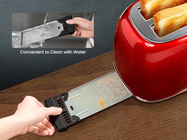 ROTER MOND 2 SLICE TOASTER