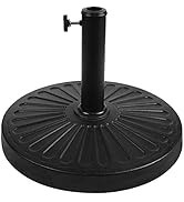 Blissun 22 lbs Patio Umbrella Base, Outdoor Umbrella Base, Market Umbrella Base Stand for Patio, ...