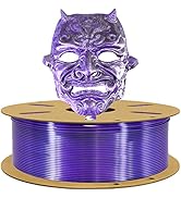 TTYT3D Silk Purple Black Dual Color in 1 Coextrusion PLA 3D Printing Filament, 1KG 2.2lbs 1.75mm ...