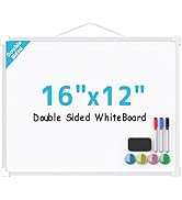 MaxGear Double-Sided Dry Erase Board for Wall, 16
