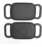 [2 Pack] Dog Collar Holder for Tile Pro 2024 Tracker, Waterproof Silicone case for Tile Life360 p...