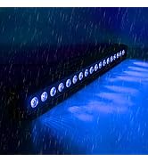 SHEHDS 18x12W Waterproof LED Light Bar, RGBW 4-in-1, IP65, 40° Angle, DMX512, Stage DJ Light, Str...