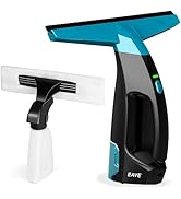 Rechargeable Window Vac, Electric Window Vacuum Squeegee, with 11 in. Squeegee Blade &amp; 200ml Wate...