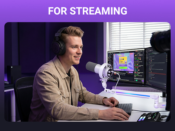 sturdy mic boom arm for recording