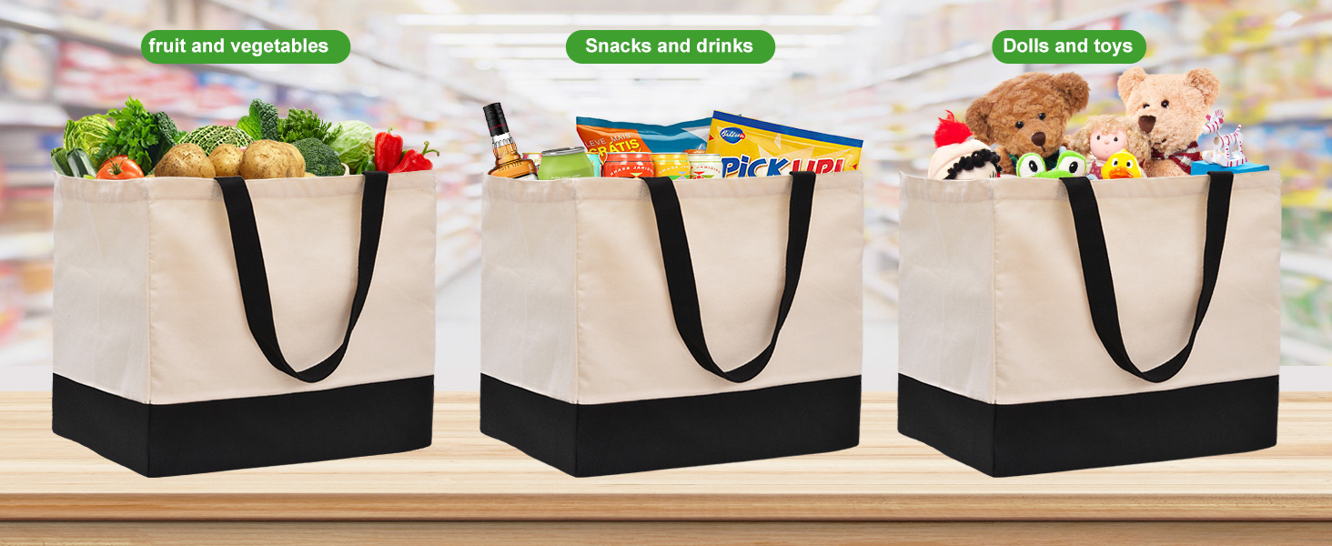 reusable grocery bags