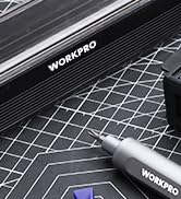 WORKPRO Electric Screwdriver, 3.7V Electric Precision Screwdriver with Magnetizer, 36 S2 Steel Bi...