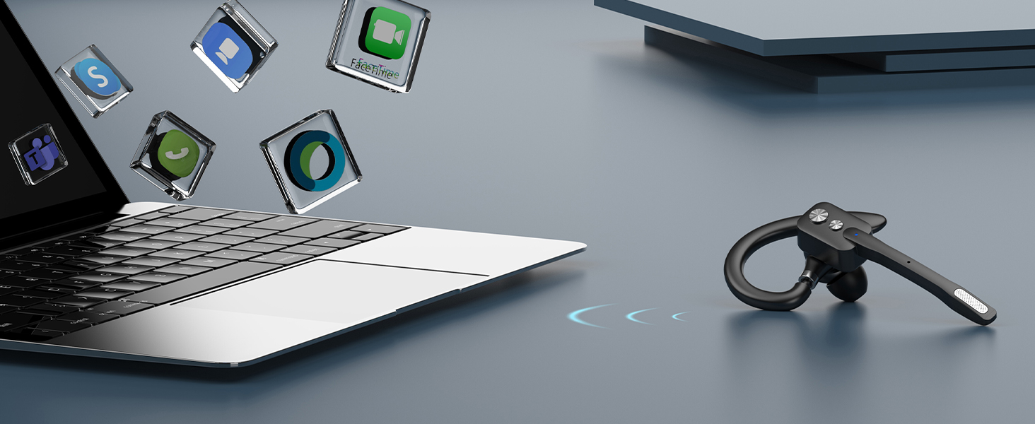 M-ONE Bluetooth headset compatible with conference software