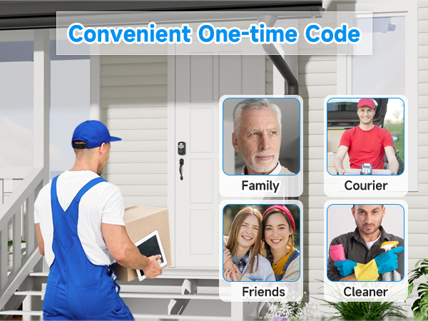 Smart Deadbolt Set for Front Door