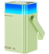 REWONDER 65W Charger Power Bank 40000mAh, Large Capacity Portable Charger Fast Charging Lightweig...