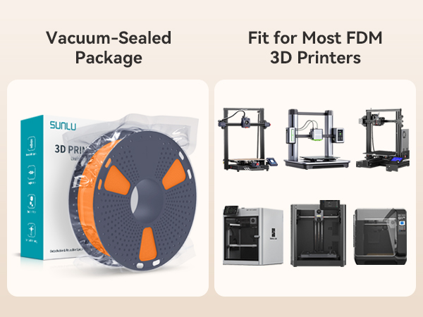 PLA filament 1.75mm, pla 1000g, sunlu pla