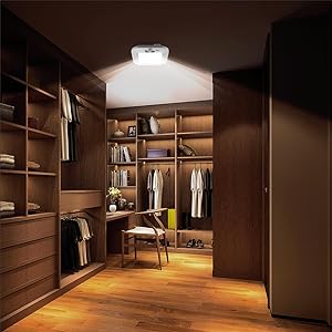 battery powered lights for closet