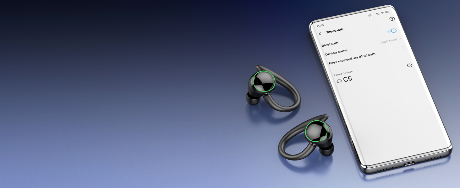 open ear earbuds over the ear earbuds bluetooth headphones earbuds