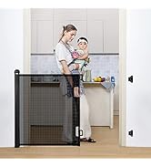 COMOMY Retractable Baby Gate for Stairs, 0-71