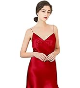 DAISYSILK Silk Nightgown for Women 22 Momme Mulberry Silk Nightgown for Women Silk Lingerie for W...