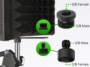 Microphone Isolation Shield