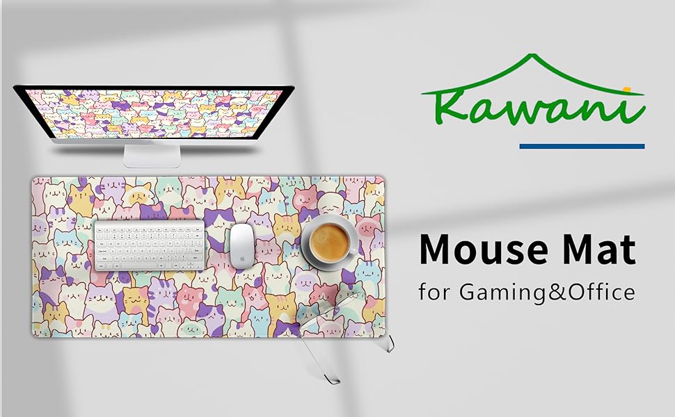 Kawaii Cat Mouse Pad