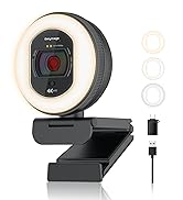 4k Webcam with Light Autofocus 4k Web Cam1080p60fps Web Camera Streaming