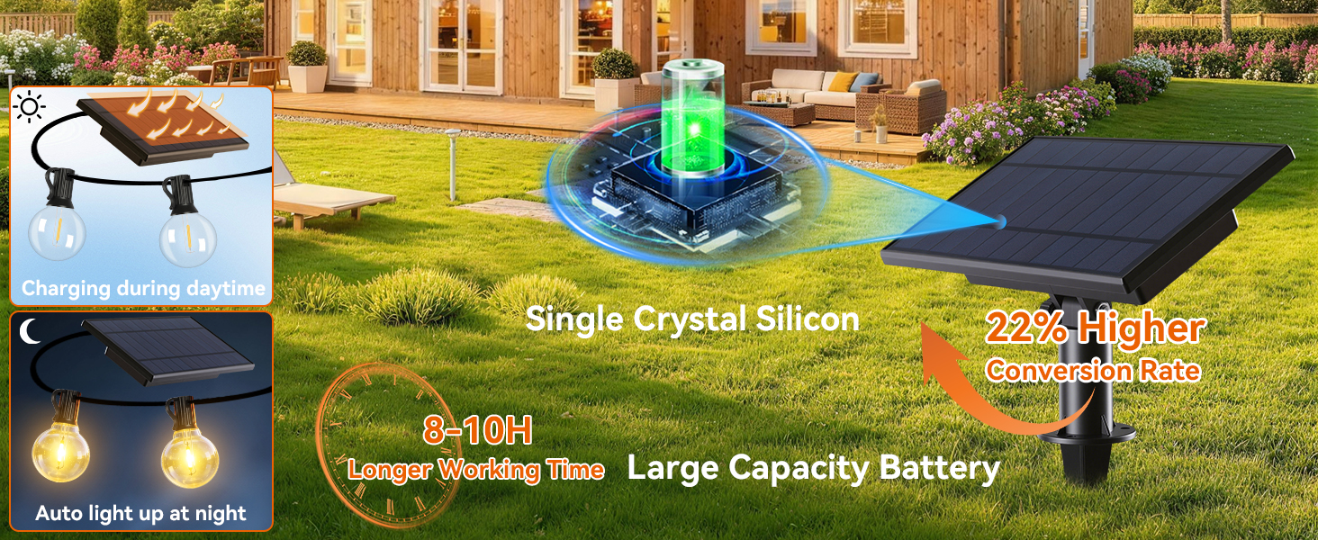 solar power string lights