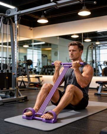 yoga bands with handles
