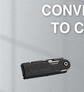 WORKPRO 3-Pack Folding Utility Knife Set, G10 Handle Box Cutter with 10 Extra SK5 Blades, Quick-C...