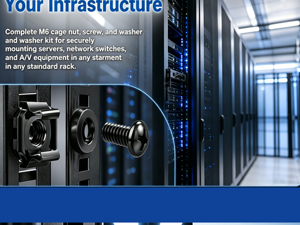 server rack screws and cage nuts