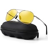 mxnx Aviator Sunglasses for Men Polarized Women UV Protection Lightweight Driving Fishing Sports ...