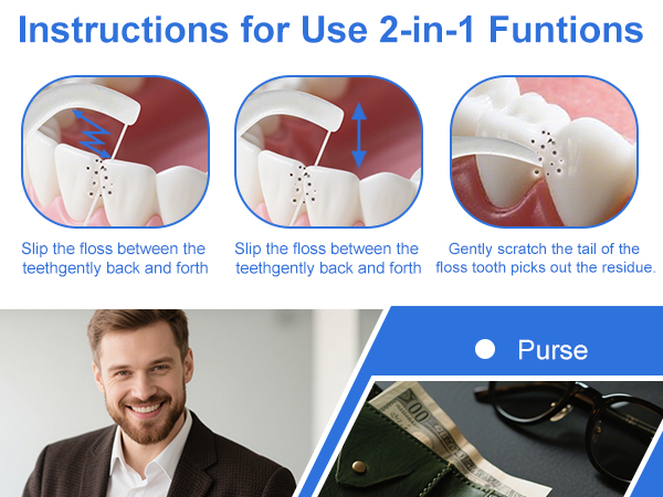 dental floss picks