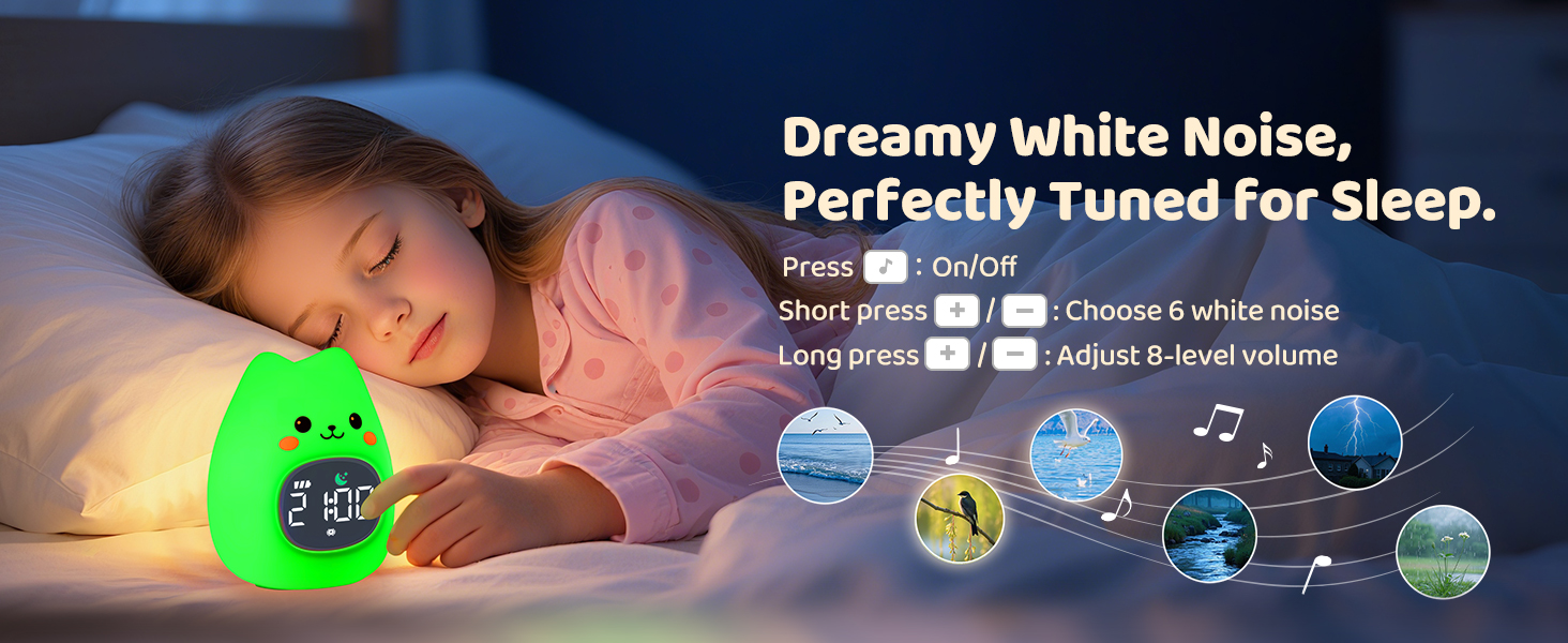 Alarm Clock with Night Light