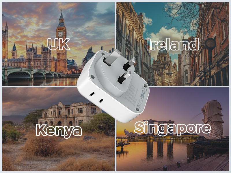 UK Ireland Scotland Ireland adapter