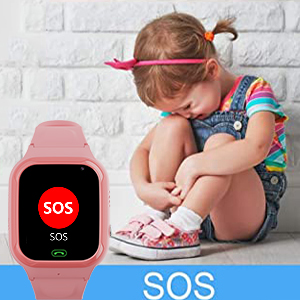 kids smart watch with Emergency SOS