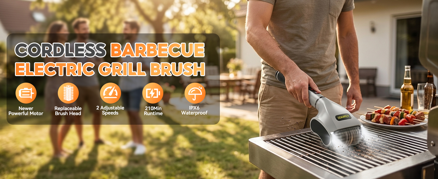 electric grill brush