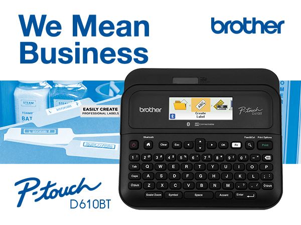 PTD610BT Label Maker We Mean Business