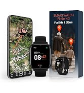 PAJ SMARTWATCH Finder 4G for Kids &amp; Seniors - GPS Tracker, SOS Alarm, Camera, Voice Messages, Rea...