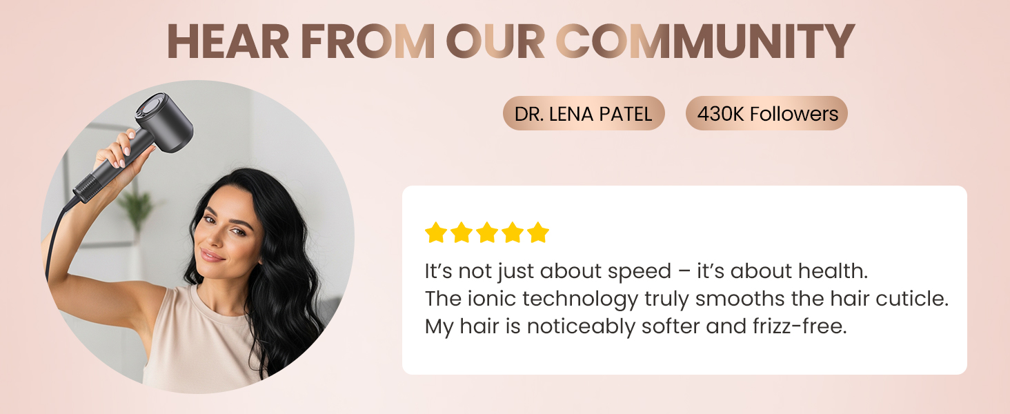 high speed hair dryer