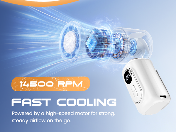 Clip-On Portable Fan