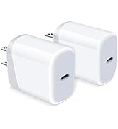 Pixel 9 8 Pro Fast Charger Block, 2Pack 20W USB C Charger Box Type C Wall Charger Plug Cube Adapt...