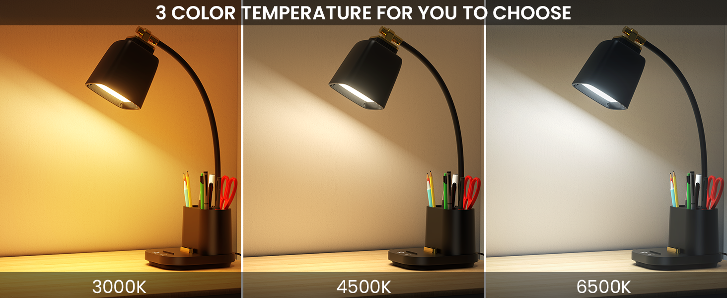 3 color temperature for you to choose
