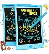 ORSEN Colorful 8.5 Inch LCD Writing Tablet for Kids, Electronic Sketch Drawing Pad Doodle Board, ...