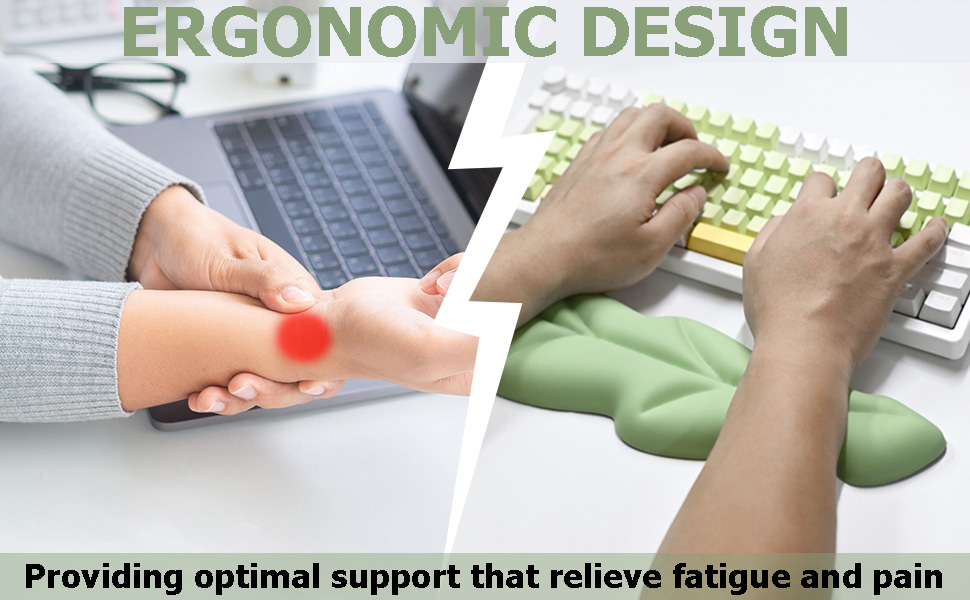 leaf keyboard wrist rest