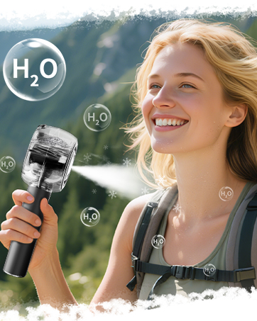 Portable Misting Fan