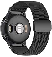 22mm Elastic Nylon Band for Garmin Venu 3 2/Vivoactive 4/Forerunner 970/965/955/265 46mm/255 46mm...
