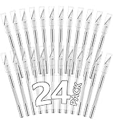 Jetmore 24 Pack Exacto Knife Set, Craft Knife, Precision Hobby Knife Kit for DIY Cutting, Pumpkin...