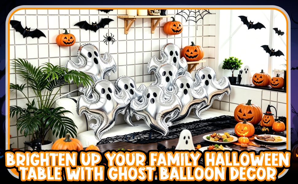 halloween foil balloons